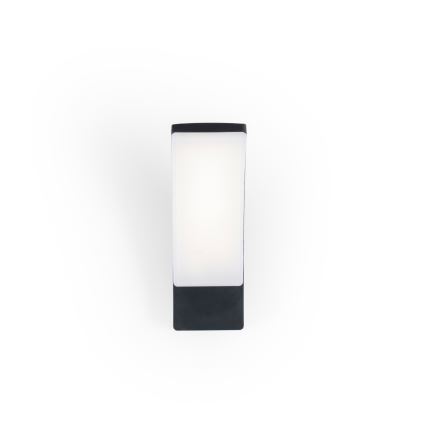 BRILAGI - Candeeiro de parede para exterior LED ARCELO LED/12W/230V IP65 preto