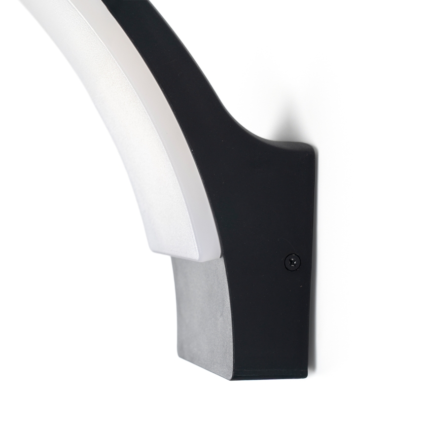 BRILAGI - Candeeiro de parede para exterior LED ARCELO LED/12W/230V IP65 preto