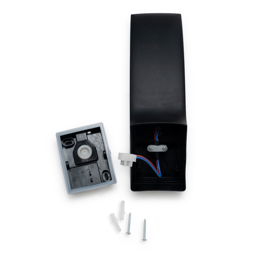 BRILAGI - Candeeiro de parede para exterior LED ARCELO LED/12W/230V IP65 preto