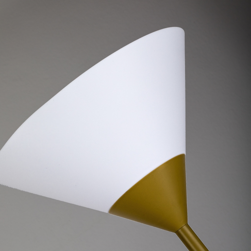 Brilagi - Candeeiro de pé ARIANA 1xE27/100W/230V + 1xE14/25W dourado