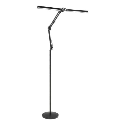 Brilagi - Candeeiro de pé flexível LED dimerizável VARIO LED/14W/230V 3000-6000K 157 cm preto