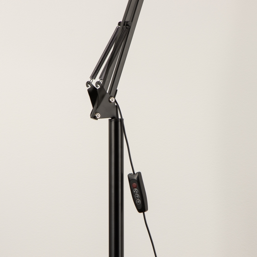 Brilagi - Candeeiro de pé flexível LED dimerizável VARIO LED/14W/230V 3000-6000K 157 cm preto