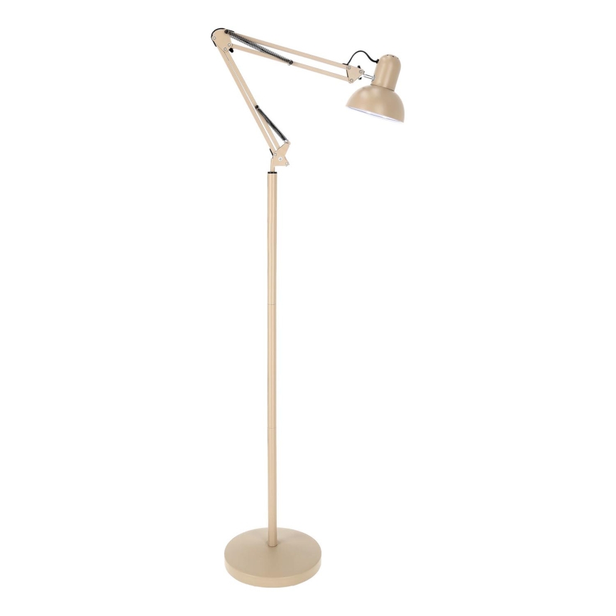 Brilagi - Candeeiro de pé flexível TASKER 1xE27/60W/230V 184 cm bege