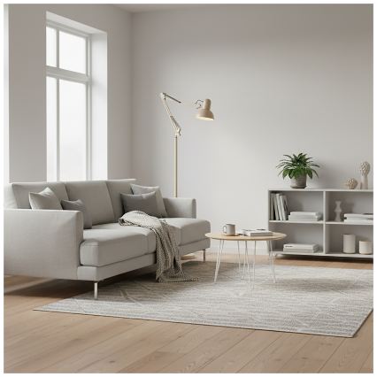Brilagi - Candeeiro de pé flexível TASKER 1xE27/60W/230V 184 cm bege