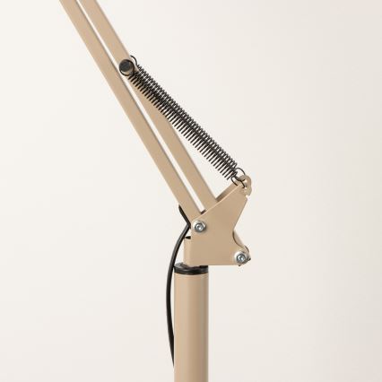 Brilagi - Candeeiro de pé flexível TASKER 1xE27/60W/230V 184 cm bege