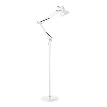 Brilagi - Candeeiro de pé flexível TASKER 1xE27/60W/230V 184 cm branco