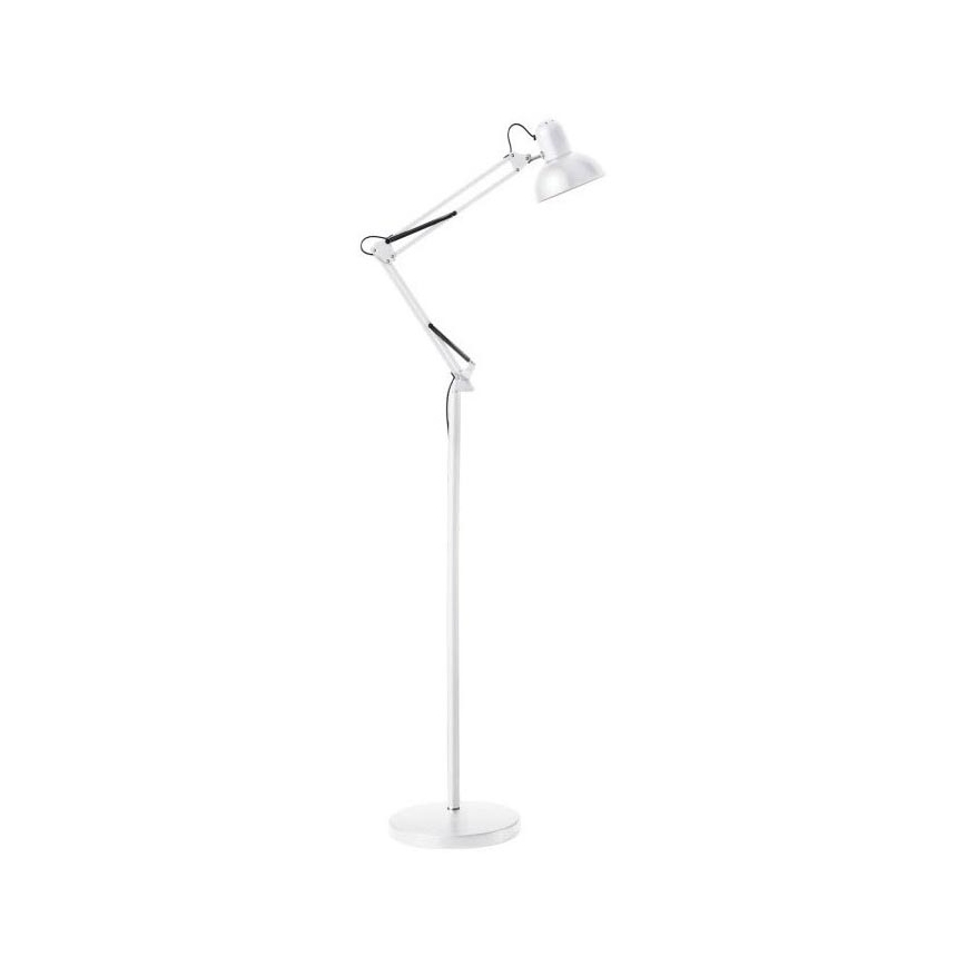 Brilagi - Candeeiro de pé flexível TASKER 1xE27/60W/230V 184 cm branco