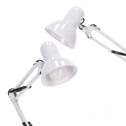 Brilagi - Candeeiro de pé flexível TASKER 1xE27/60W/230V 184 cm branco