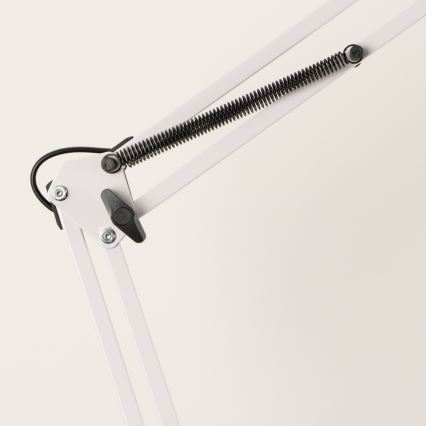 Brilagi - Candeeiro de pé flexível TASKER 1xE27/60W/230V 184 cm branco