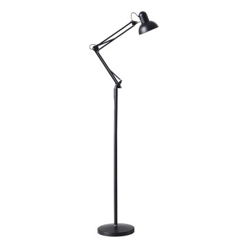 Brilagi - Candeeiro de pé flexível TASKER 1xE27/60W/230V 184 cm preto