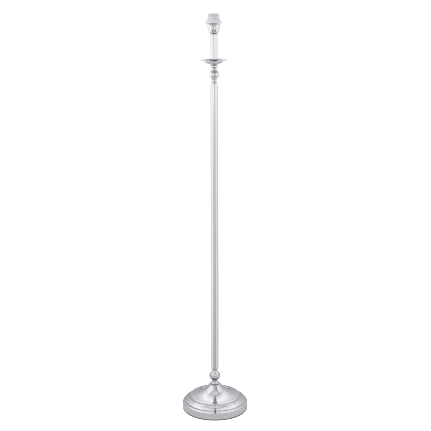 Brilagi - Candeeiro de pé LED CERIA 1x E27, 60 W, 230 V, Ø 45 cm, cromado brilhante/branco