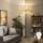 Brilagi - Candeeiro de pé LED CERIA 1xE27/20W/230V pr. 40 cm bambu/dourado