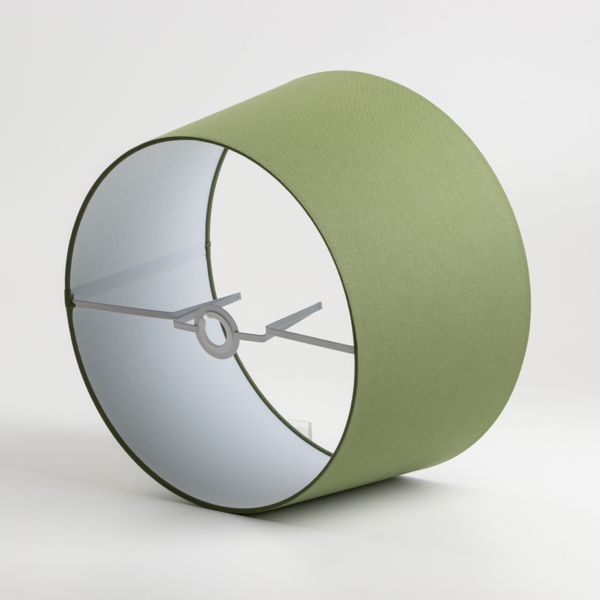 Brilagi - Candeeiro de pé LED CERIA 1xE27/40W/230V diâmetro 45 cm verde/branco