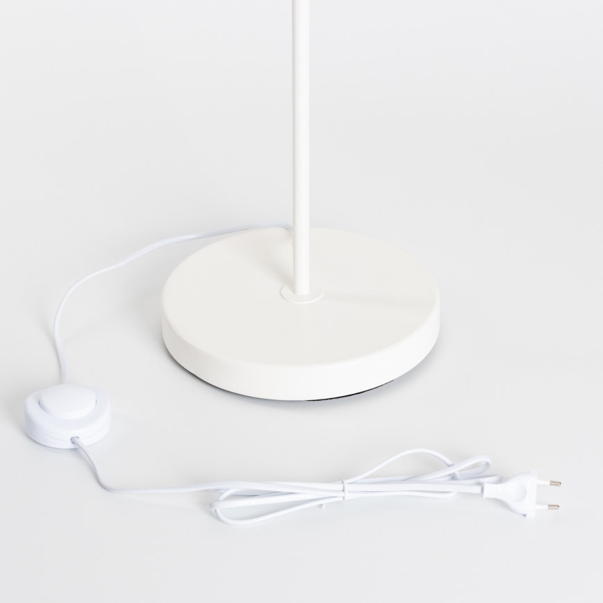 Brilagi - Candeeiro de pé LED CERIA 1xE27/40W/230V Ø 30 cm bege/branco