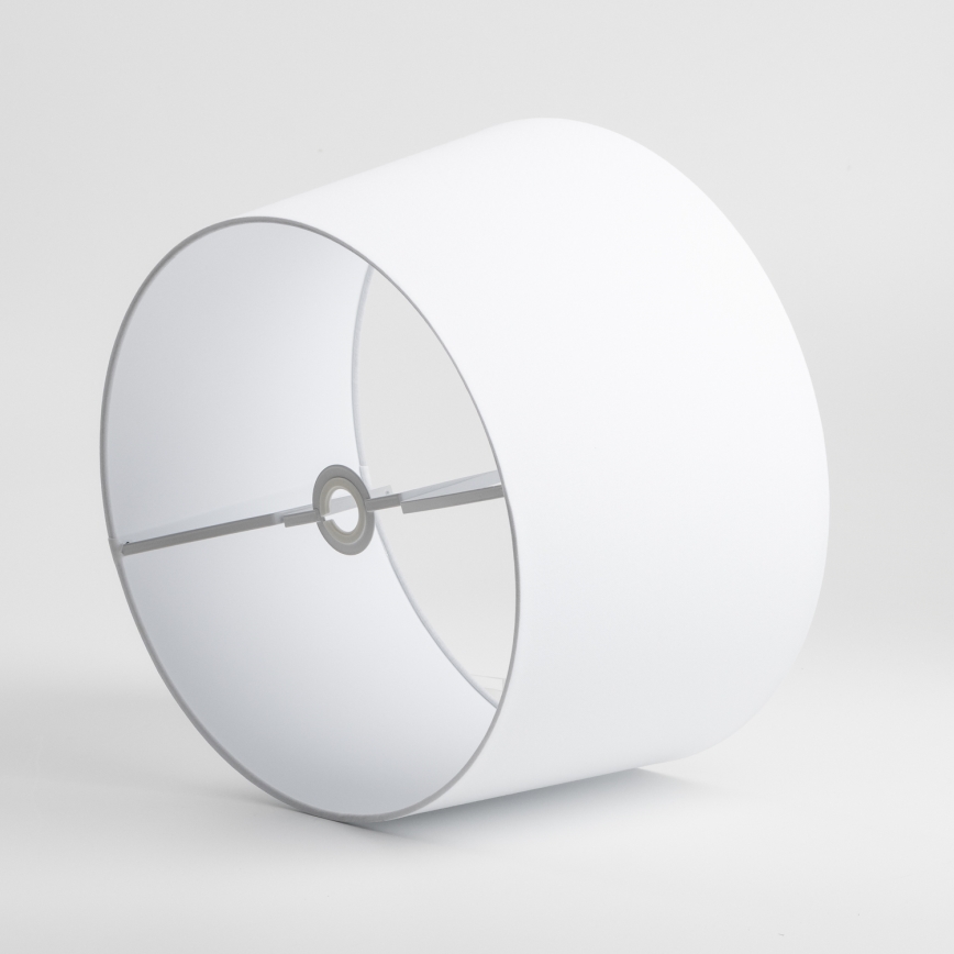 Brilagi - Candeeiro de pé LED CERIA 1xE27/40W/230V Ø 45 cm branco/cromo mate