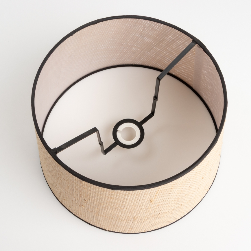 Brilagi - Candeeiro de pé LED CERIA 1xE27/60W/230V diâmetro 35 cm bege