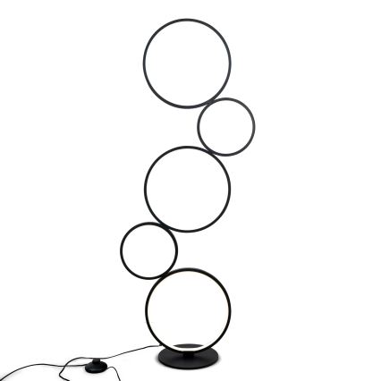 BRILAGI - Candeeiro de pé LED ECHO LED/36W/230V 4000K 110 cm preto