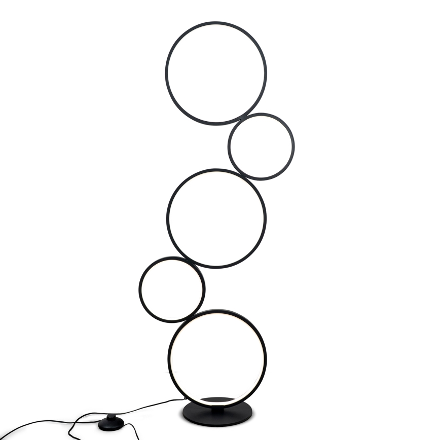 BRILAGI - Candeeiro de pé LED ECHO LED/36W/230V 4000K 110 cm preto