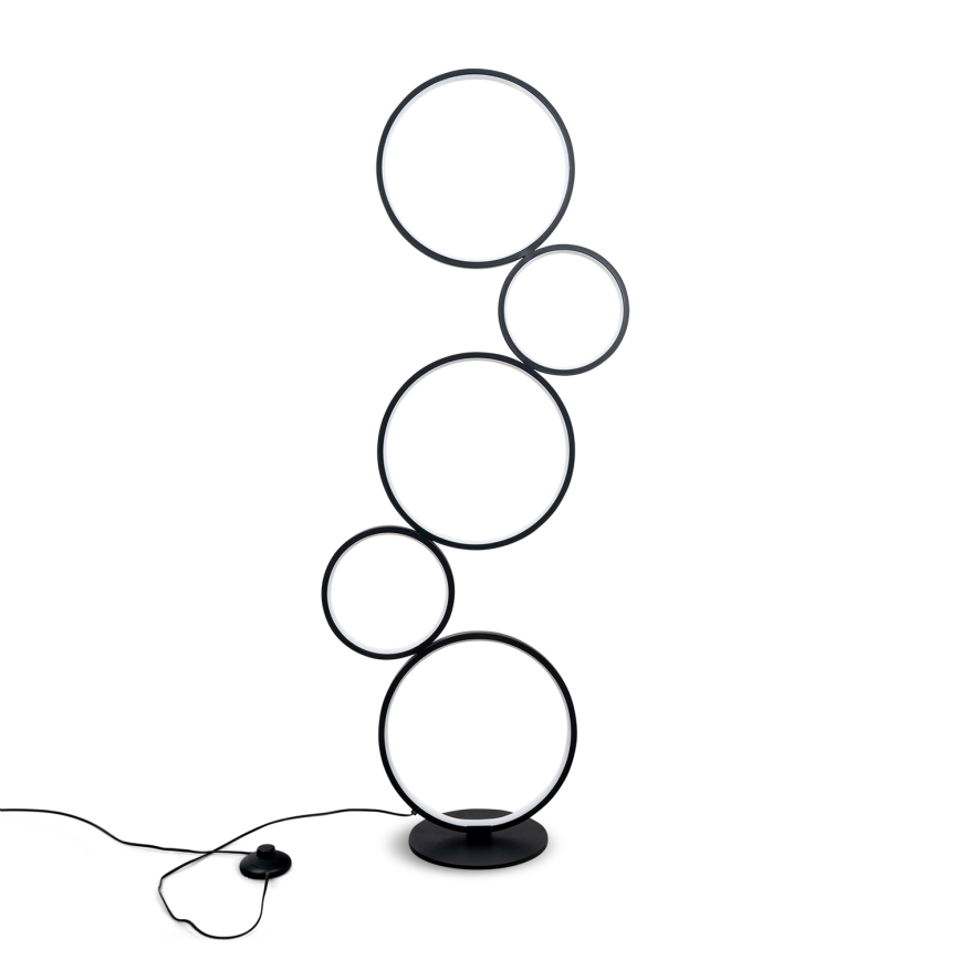 BRILAGI - Candeeiro de pé LED ECHO LED/36W/230V 4000K 110 cm preto