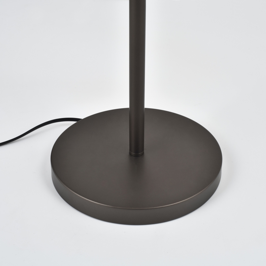 Brilagi - Candeeiro de pé LED MILLA 7xG9/3W/230V castanho/castanho fumê