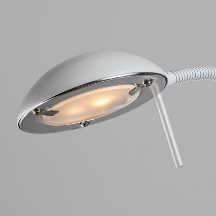 Brilagi - Candeeiro de pé regulável SCARLETT 1xR7s/230W/230V + 1xG9/40W branco