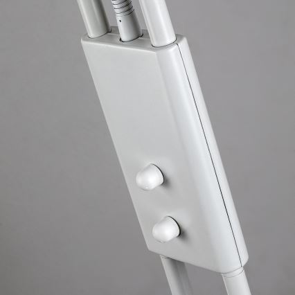 Brilagi - Candeeiro de pé regulável SCARLETT 1xR7s/230W/230V + 1xG9/40W branco