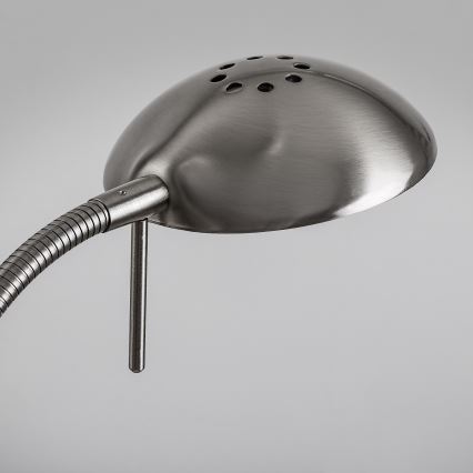 Brilagi - Candeeiro de pé dimerizável SCARLETT 1xR7s/230W/230V + 1xG9/40W cromo mate