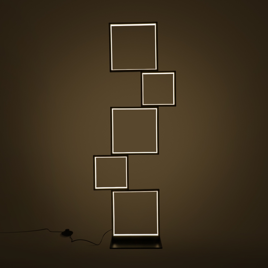 BRILAGI - Candeeiro de pé SHIFT LED/36W/230V 4000K 123 cm preto
