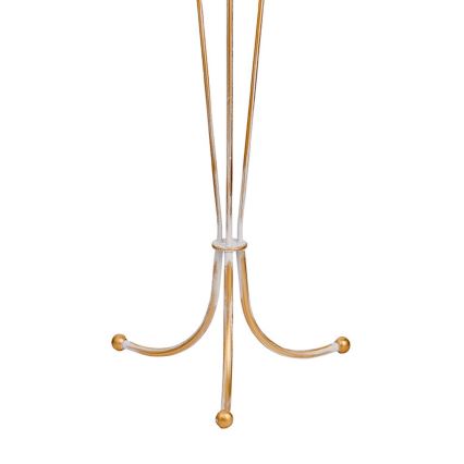 BRILAGI - Candeeiro de pé SONIA 1xE27/15W/230V creme/pátina
