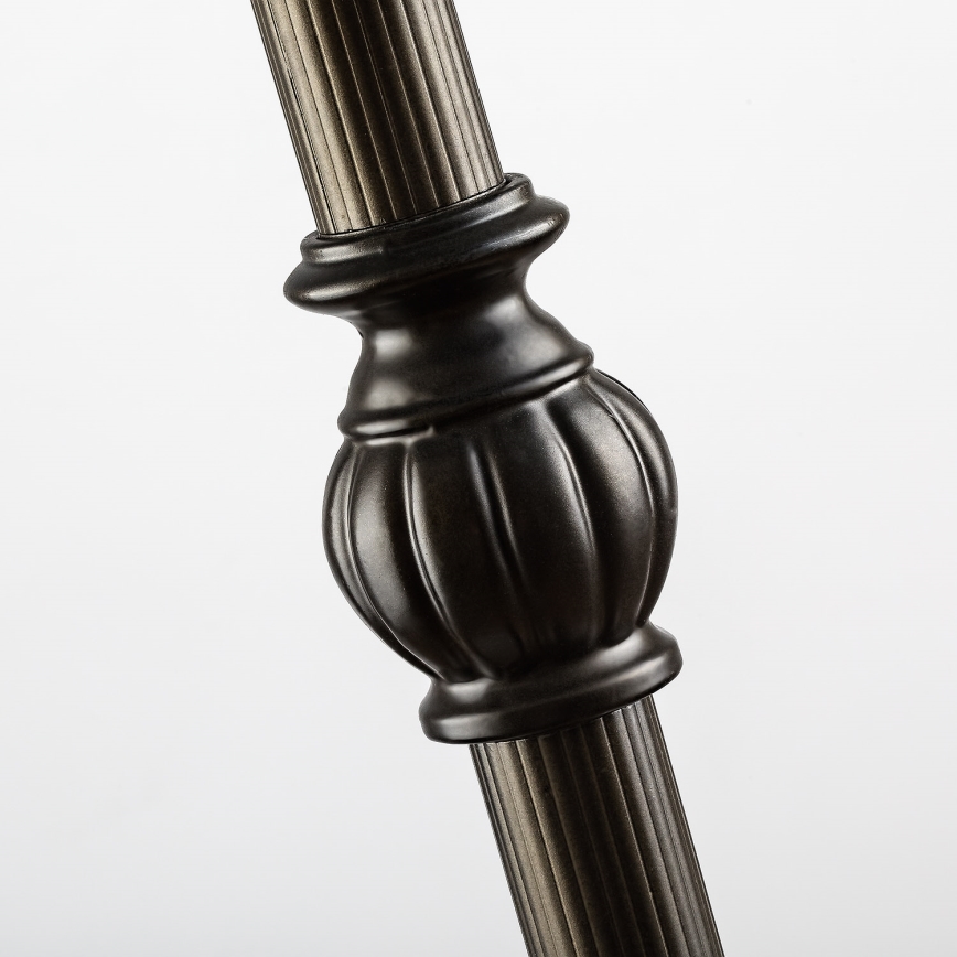 Brilagi - Candeeiro de pé Tiffany em vitral MARGARET 2xE27/60W/230V