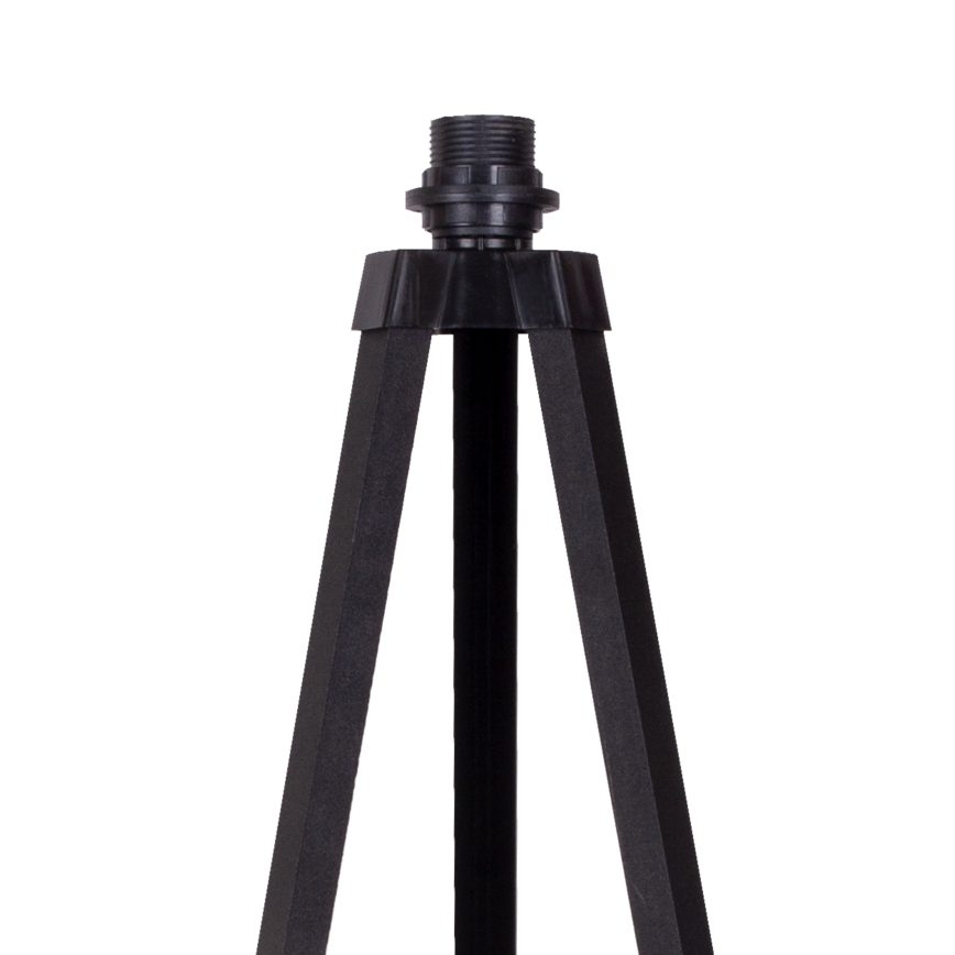 Brilagi - Candeeiro de pé VELVET 1xE27/60W/230V wengue/bege