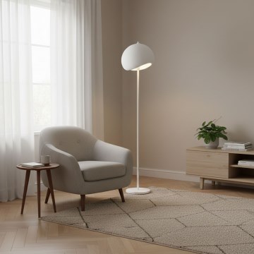 Brilagi - Candeeiro de pé WABI SABI 1xE27/40W/230V branco