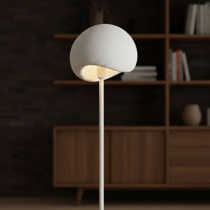 Brilagi - Candeeiro de pé WABI SABI 1xE27/40W/230V branco