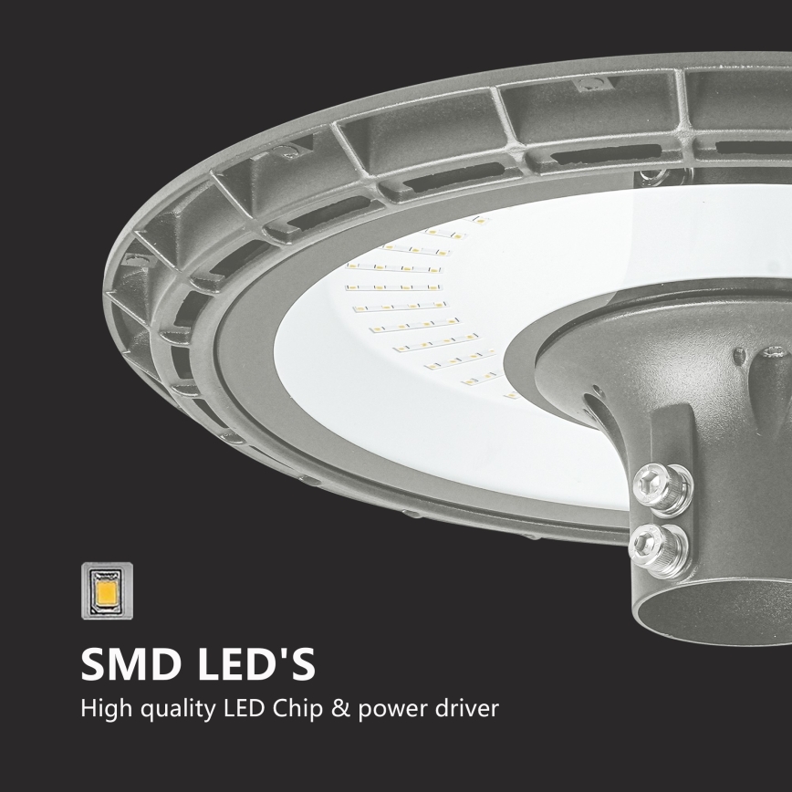 BRILAGI - Candeeiro de rua exterior URBANSPARK LED/120W/230V cinzento IP65