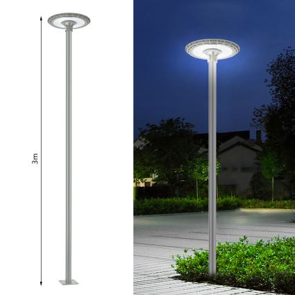 BRILAGI - Candeeiro de rua exterior URBANSPARK LED/120W/230V cinzento IP65