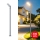 Brilagi - Candeeiro de rua LED para exterior com poste de 3 m e braço articulado URBANLIGHT LED/50W/230V antracite IP65