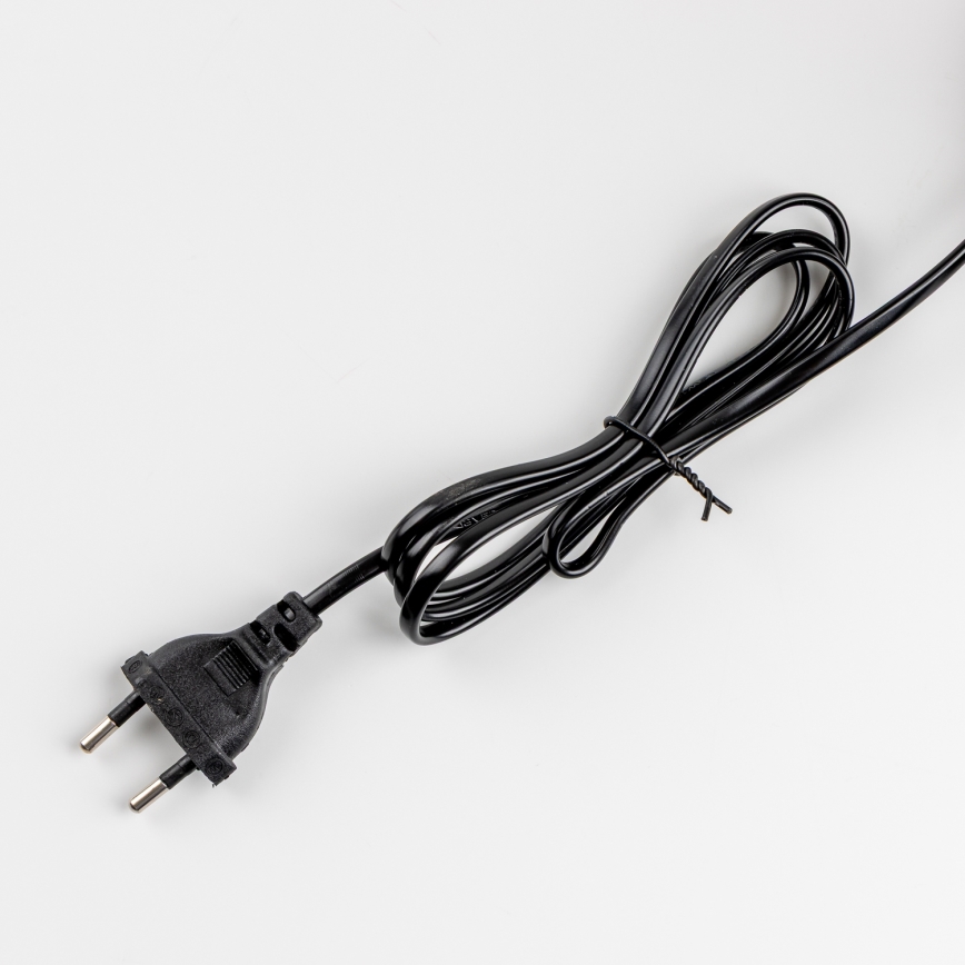 Brilagi - Candeeiro de secretária BANK OFFICE 1xE27/60W/230V preto/prateado/branco