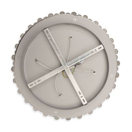 BRILAGI - Candeeiro de tecto AURELIA 5xE14/40W/230V, diâmetro 50 cm, cromado brilhante