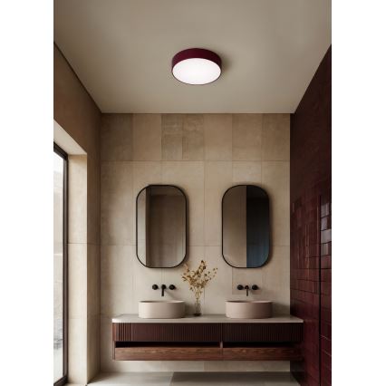 Brilagi - Candeeiro de tecto CLARE 3xE27/24W/230V Ø 40 cm bordô