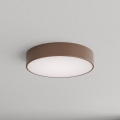Brilagi - Candeeiro de tecto CLARE 3xE27/40W/230V Ø 40 cm castanho
