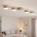 Brilagi - Candeeiro de tecto com 4xGX53/12W/230V, bege