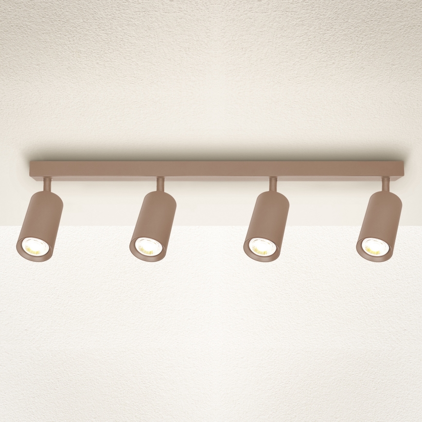 Brilagi - Candeeiro de tecto com focos SELE 4xGU10/30W/230V bege