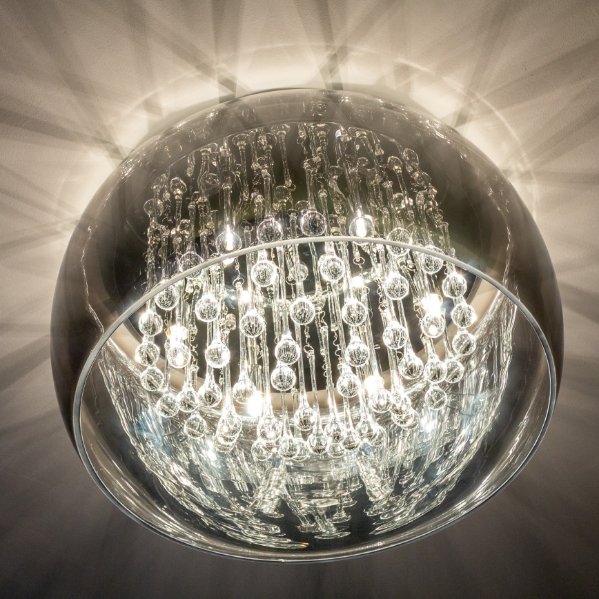 Brilagi - Candeeiro de tecto em cristal LED JEWEL 6xG9/42W/230V Ø 50 cm