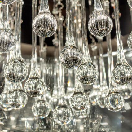 Brilagi - Candeeiro de tecto em cristal LED JEWEL 6xG9/42W/230V Ø 50 cm