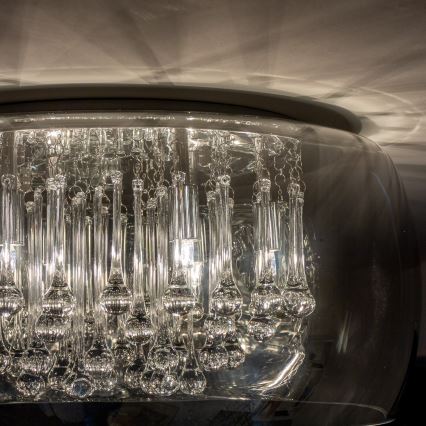 Brilagi - Candeeiro de tecto em cristal LED JEWEL 6xG9/42W/230V Ø 50 cm