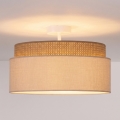 Brilagi - Candeeiro de tecto de sobrepor PADOVA 1xE27/60W/230V Ø 40 cm bege