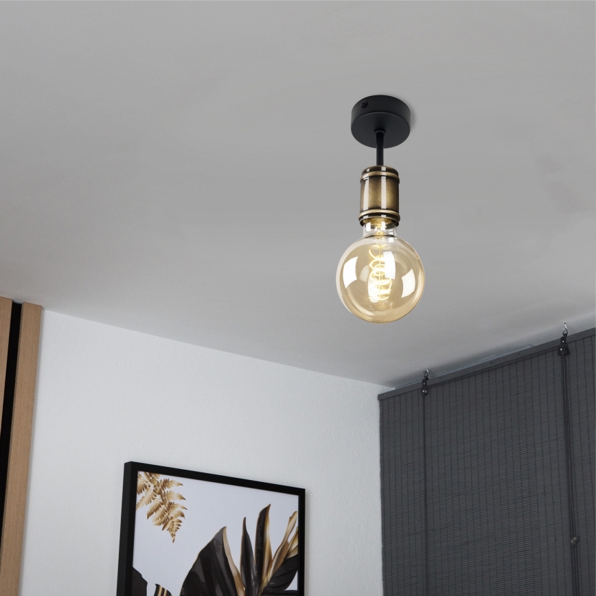 Brilagi - Candeeiro de tecto de superfície OMBORO 1xE27/60W/230V