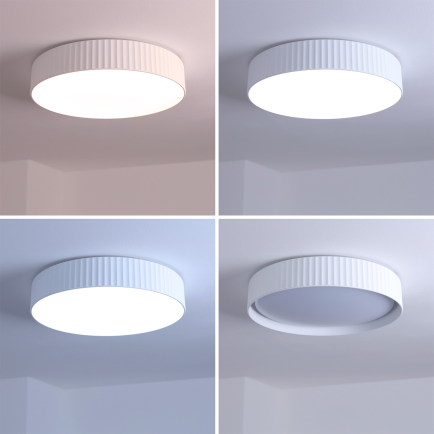Brilagi - Candeeiro de teto dimerizável LUCIA LED/48W/230V 3000-6500K Ø 41 cm branco + controlo remoto