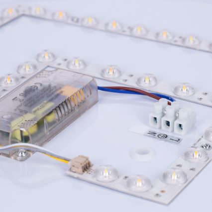 Brilagi - Candeeiro de tecto LED dimerizável LUCIA LED/60W/230V 3000-6500K diâmetro 59 cm branco + comando remoto