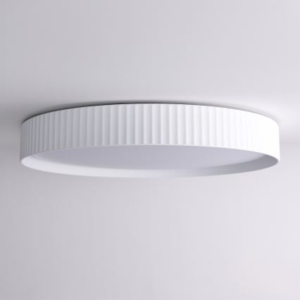 Brilagi - Candeeiro de tecto LED dimerizável LUCIA LED/60W/230V 3000-6500K diâmetro 59 cm branco + comando remoto